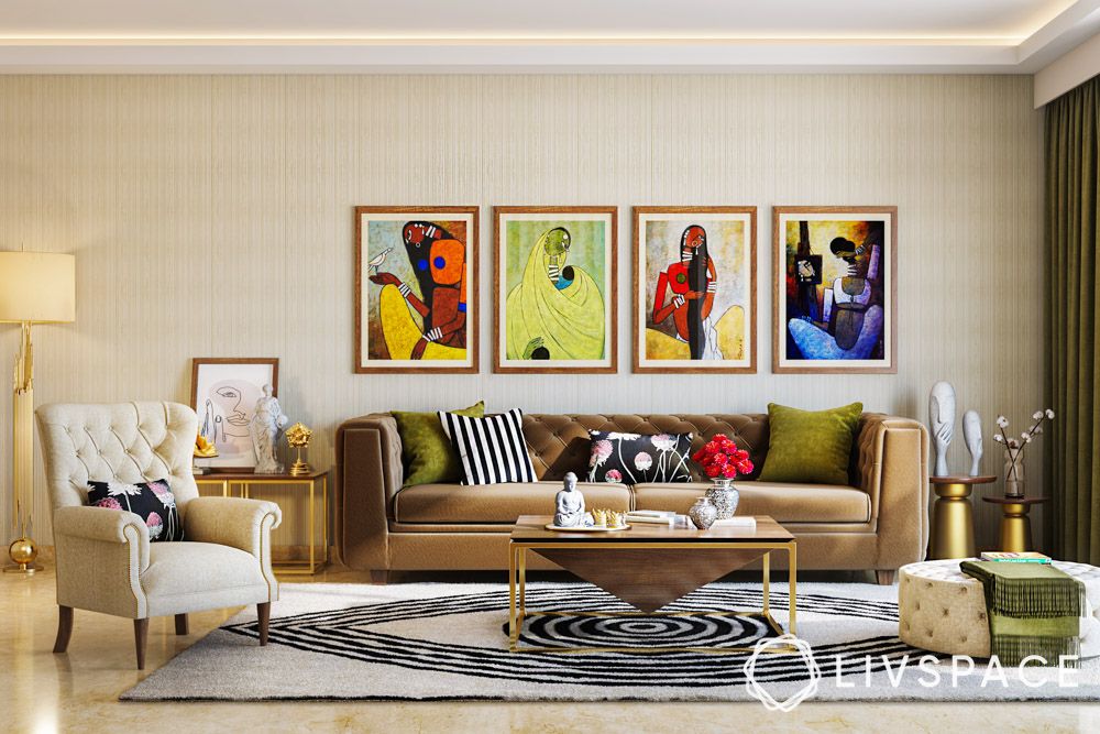 living-room-with-colourful-wall-art