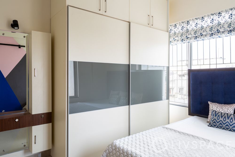 pune interior design-master bedroom-wardrobes-sliding-lofts