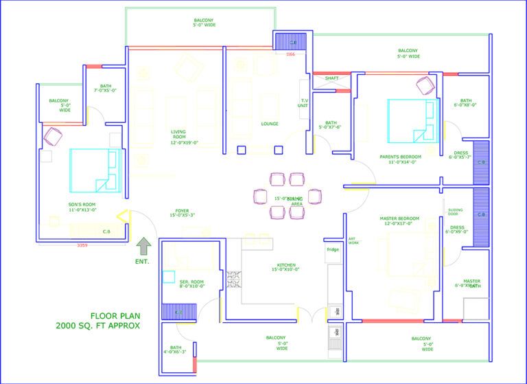 4BHK in Apex Athena Flaunts a Classy and Timeless Look