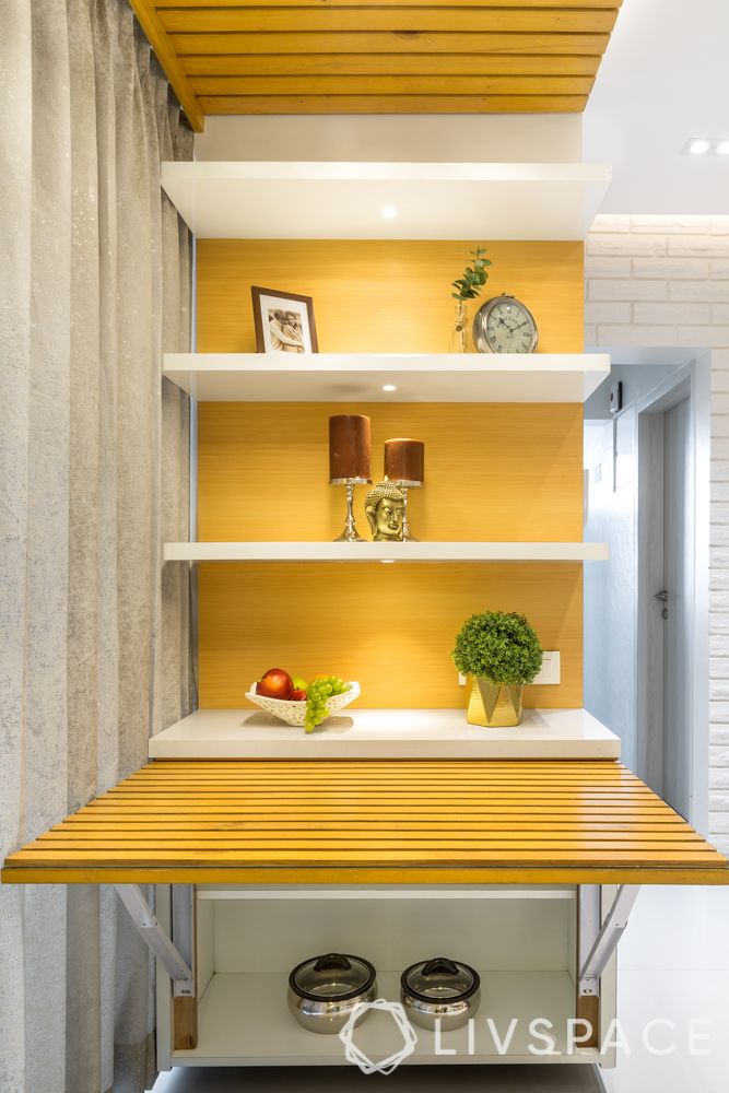 1 bhk flat design-yellow interiors-furniture