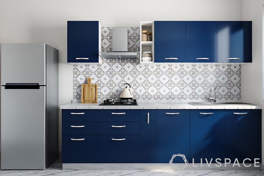 low-budget-modular-kitchen-benefits-blue-kitchen