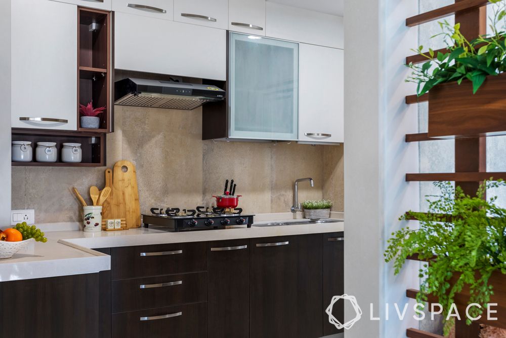 two toned kitchen-quartz countertop