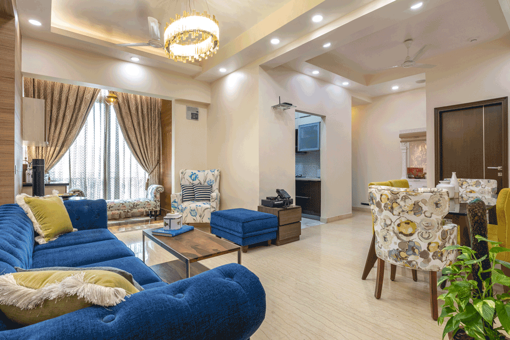 3bhk interiors-bedroom