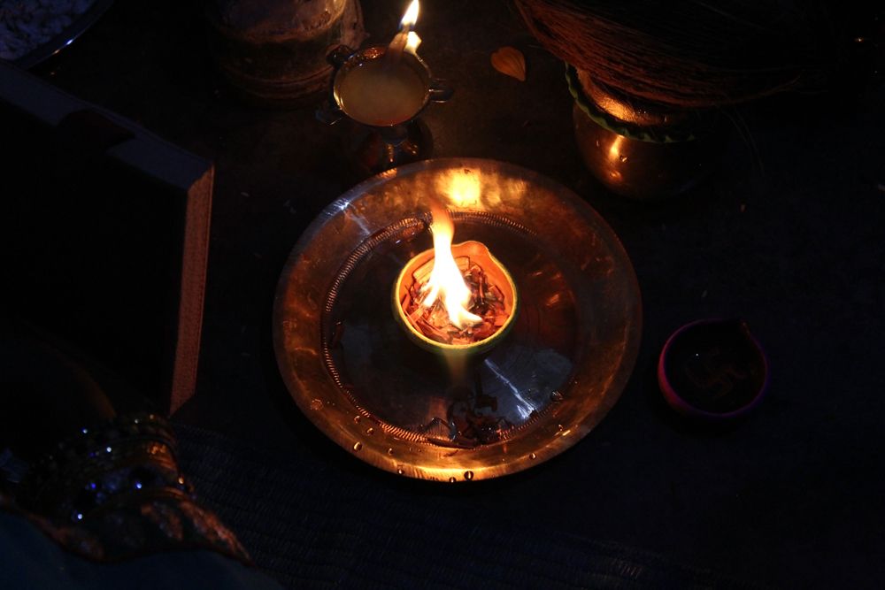 Long Cotton Wicks (Diya Batti) Puja Cotton Wicks, Bati Akhand Oil Lamp Diya Diwali Lighting