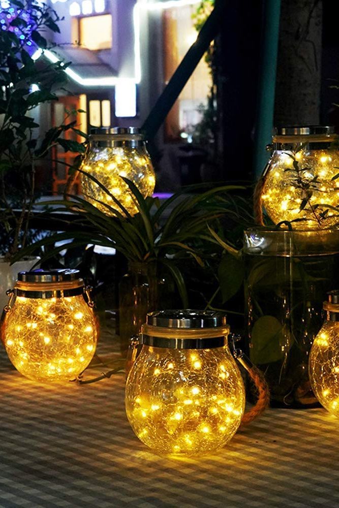 mason jar lights-solar lights