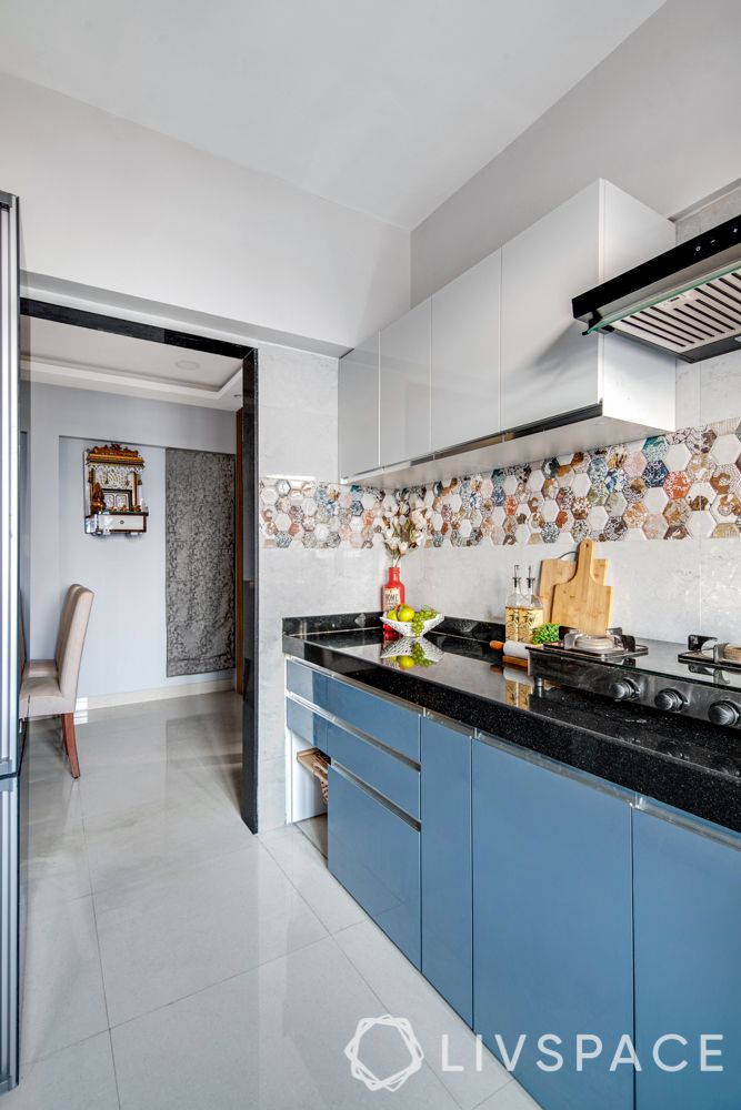 2 bhk flat interiors-kitchen