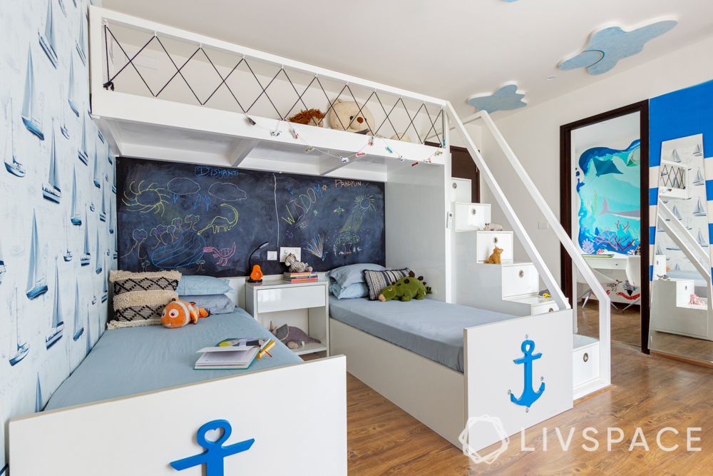 bed design-bunk beds-naval themed
