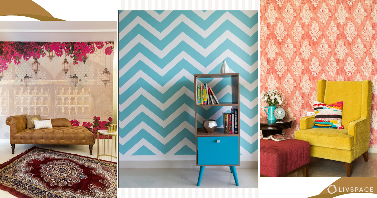 5 Modern Living Room Wallpaper Ideas  Blogs Asian Paints
