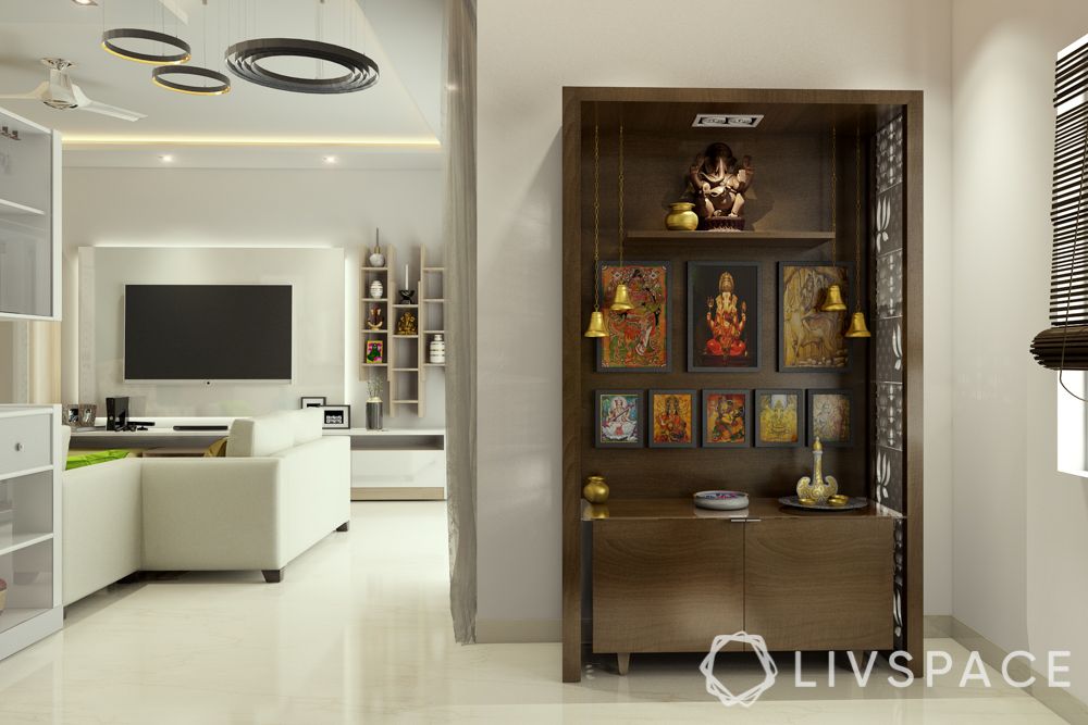 vastu for pooja room-storage