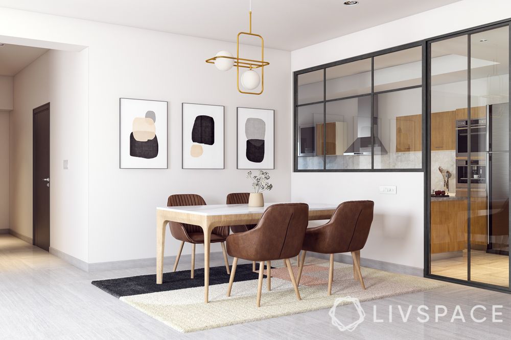 choosing your dining table style - modern