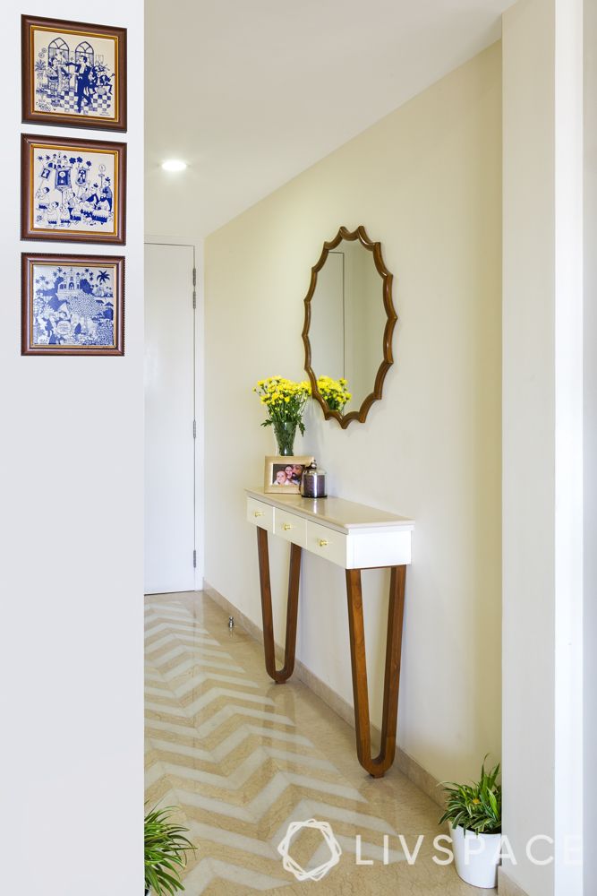 statement flooring-foyer design