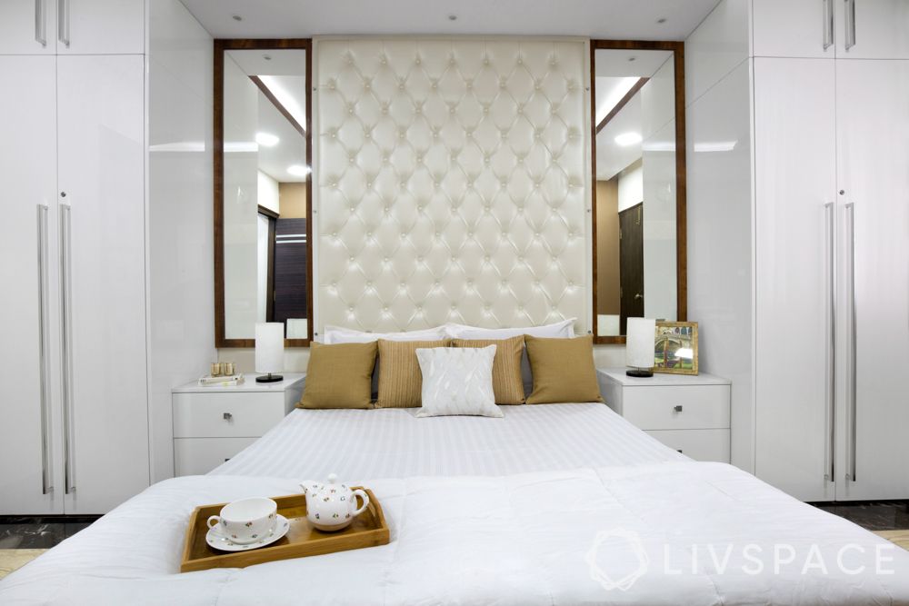 mirror designs-white bedroom