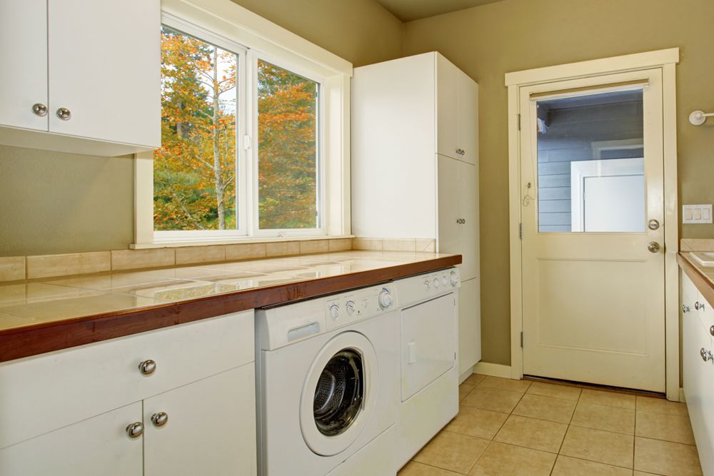 washing room space-flooring options