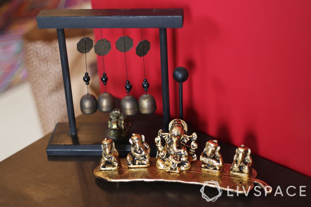 pooja unit-metal idols-metal decor