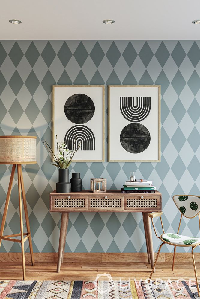 designer wall paint-harlequin