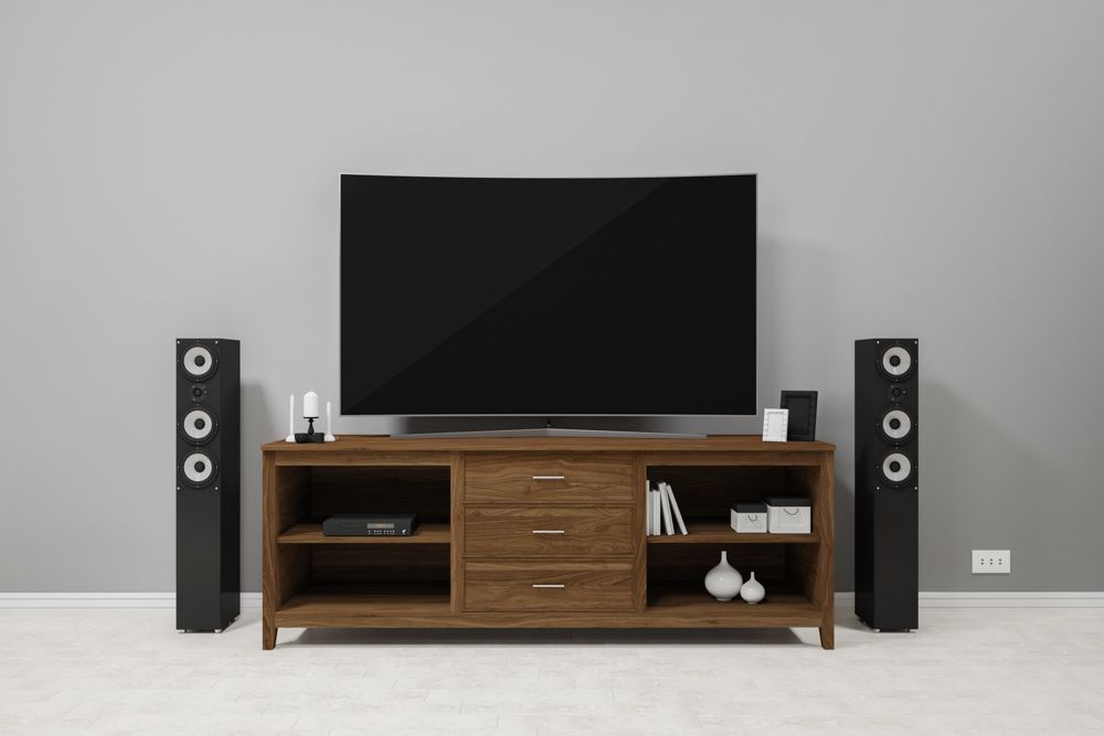 TV unit design-sound system