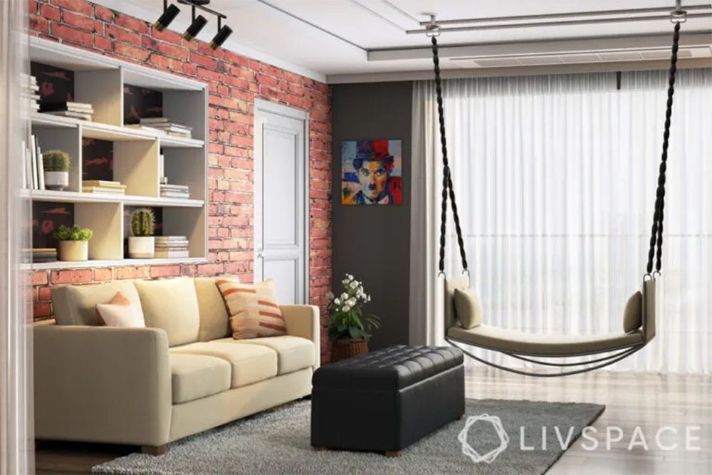 indoor-swing-design-with-brick-wall-background
