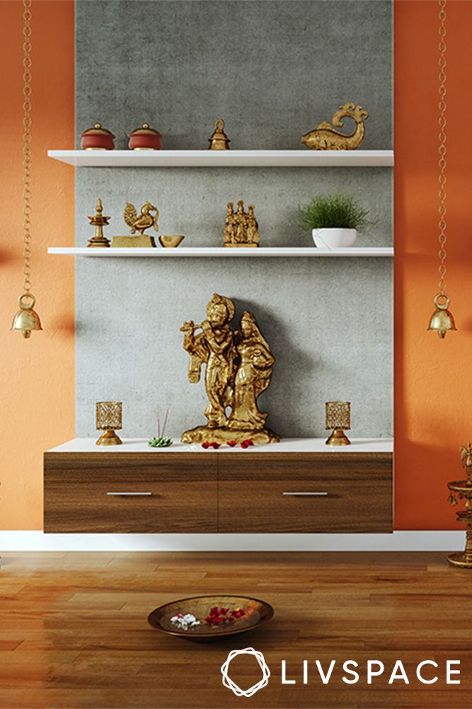 orange-pooja-room-wall-colour-for-vastu