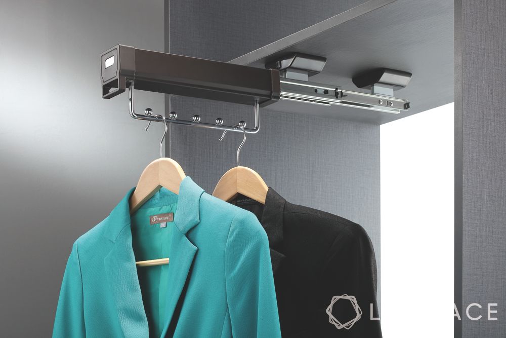 modern wardrobe design-clothes hangers