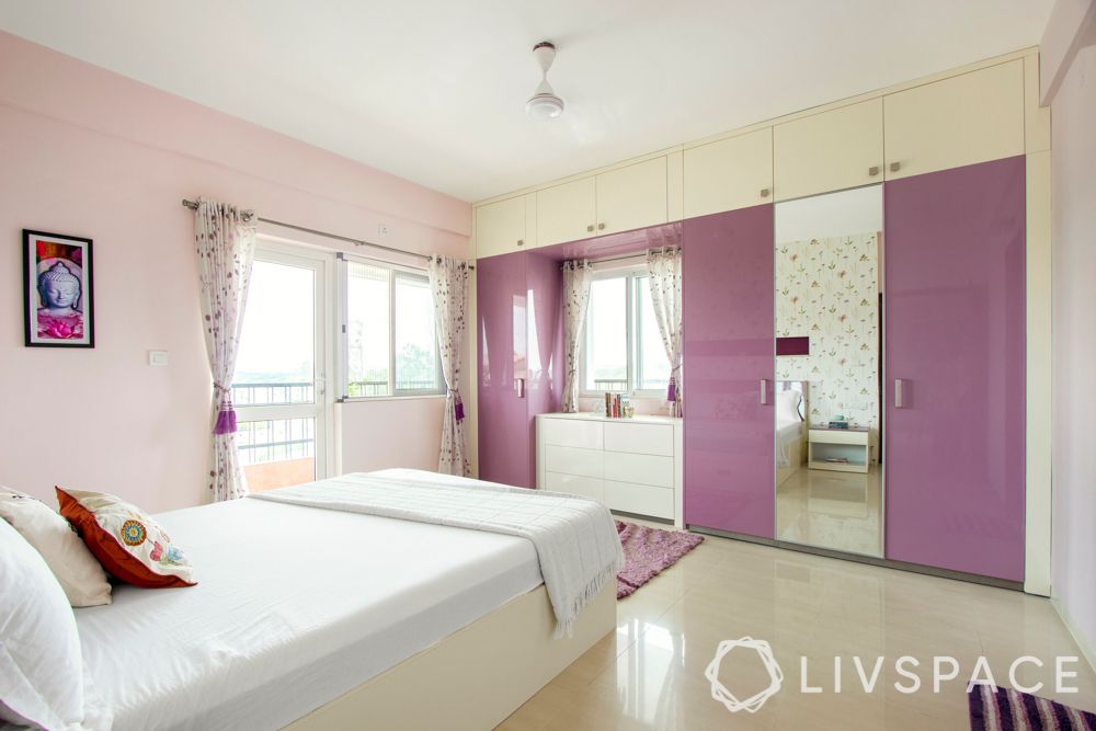 wardrobe-design-with-dressing-table-pink