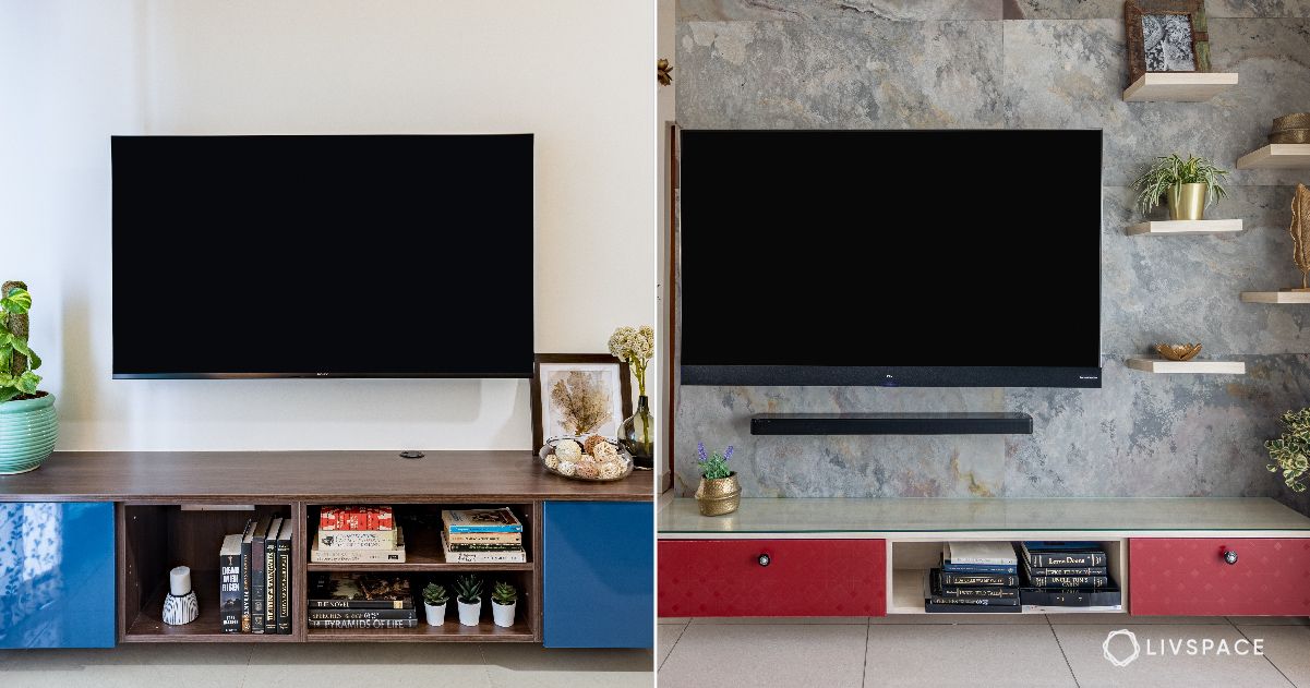 15 High, Medium and Low-cost Simple TV Unit Designs With Prices