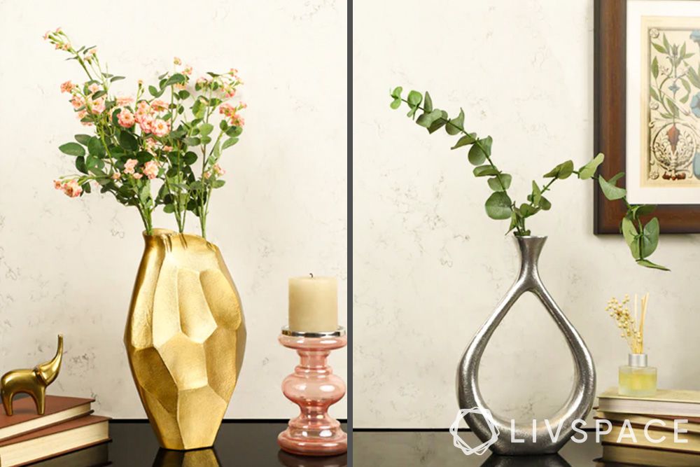 gold-and-silver-vases-for-affordable-home-decor