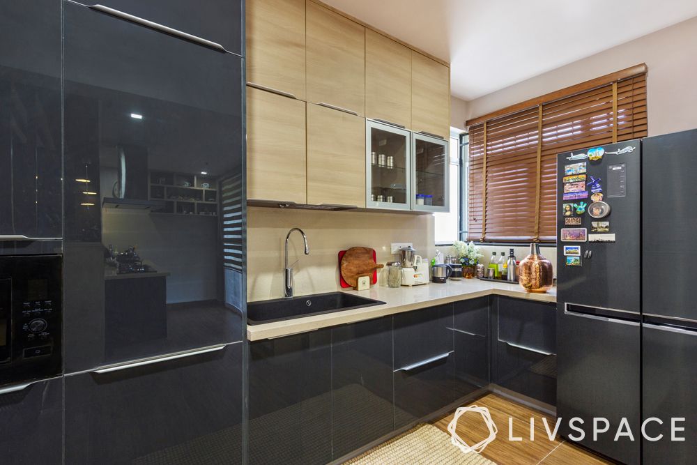 low cost house plans with photos-kitchen-acrylic and laminate