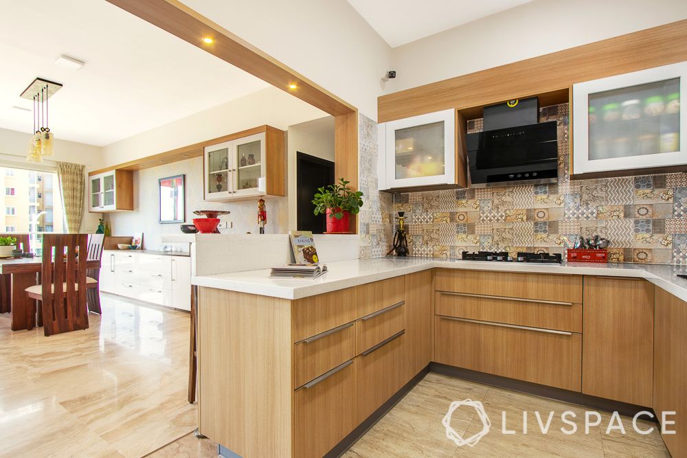 east-facing-house-vastu-plan-wooden-cabinets-kitchen