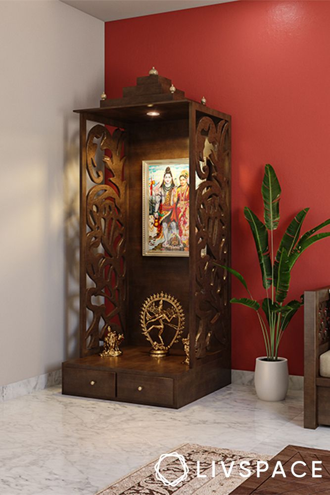 Small Pooja Room Designs Home Cabinets Matttroy