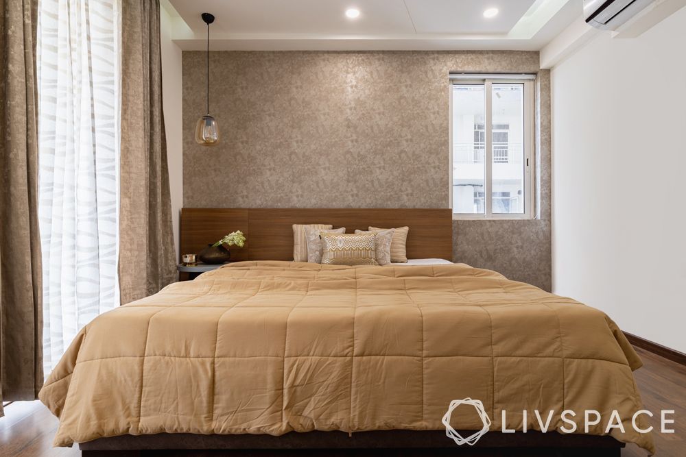 3bhk-in-gurgaon-bedroom-textured-wall-design