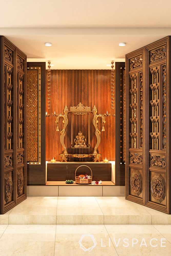 pooja-room-designs-traditional-ornate-double-door