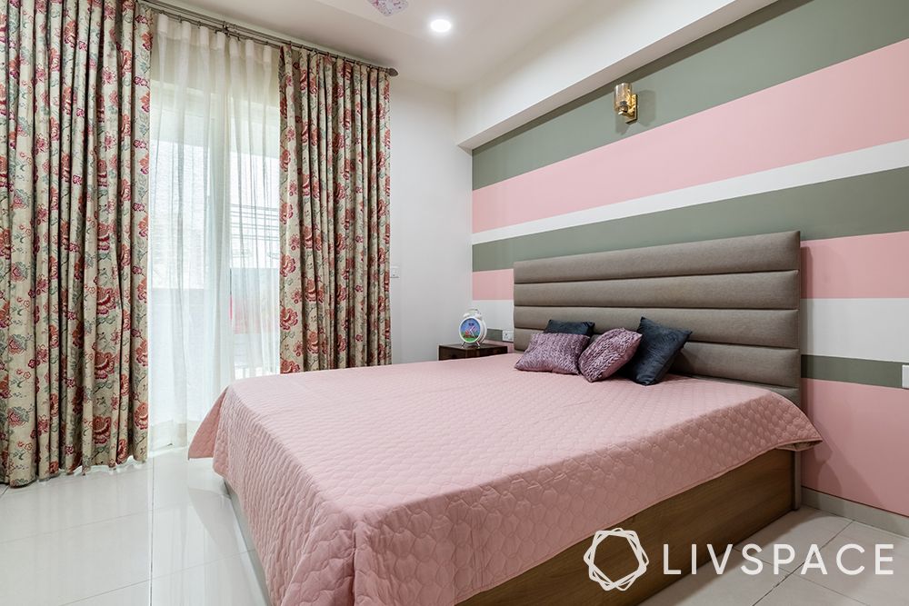 home-interiors-in-delhi-bedroom-fabric-headboard
