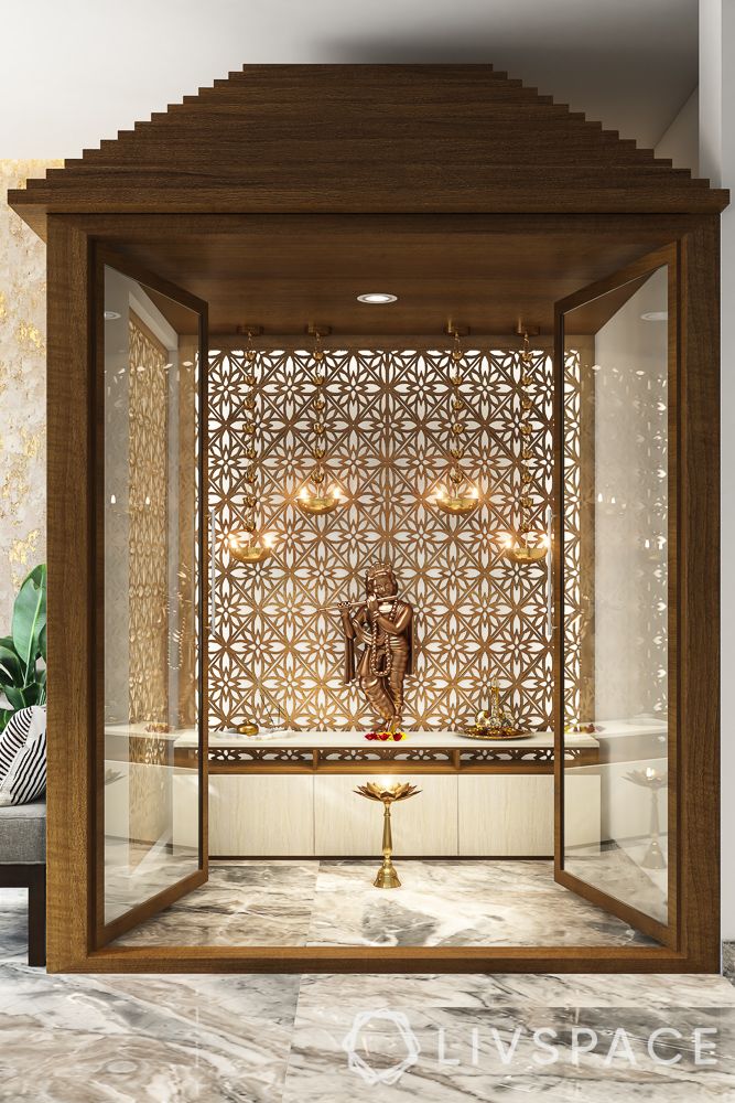 pooja-room-double-door-design-glass-door