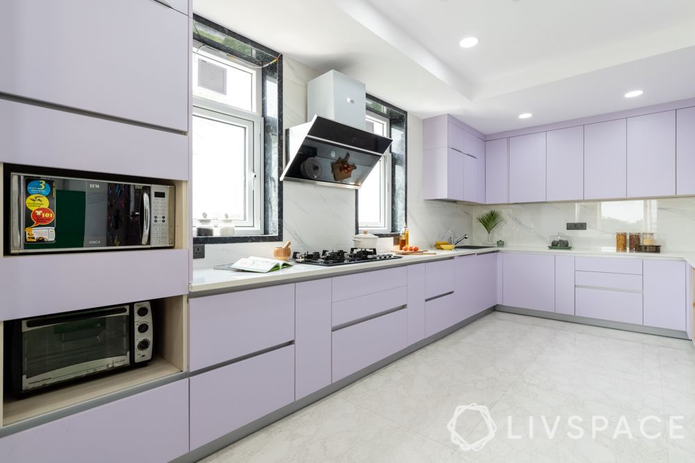 3bhk-flat-design-in-gurgaon-lilac-kitchen-tall-unit