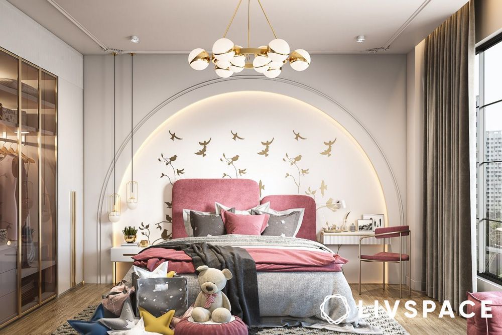 pop wall design in the bedroom
