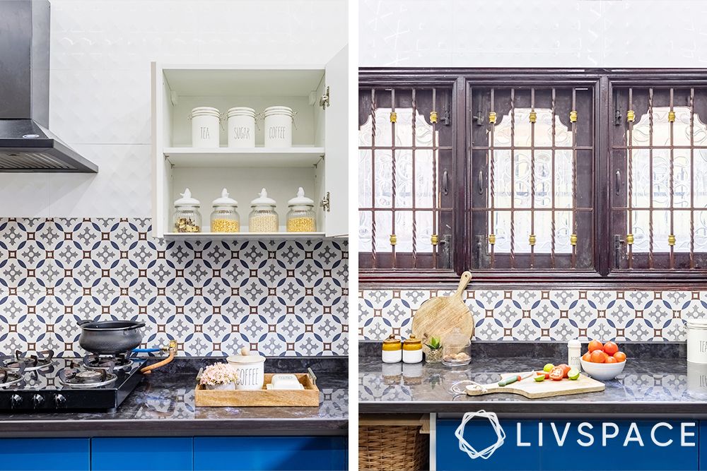 modular-kitchen-in-chennai-moroccan-tiles-traditional-frame-windows