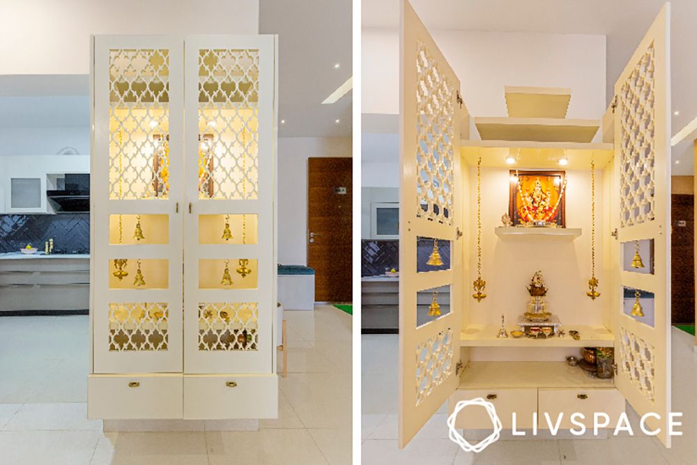 Pooja Room Door Designs For Indian