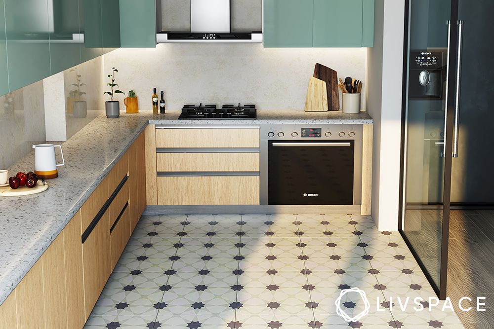 types-of-kitchen-floor-tiles-using-linoleum