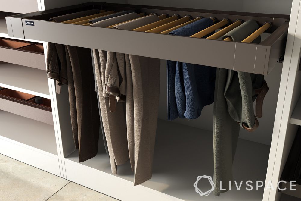 Wardrobe Trouser Rack For Home