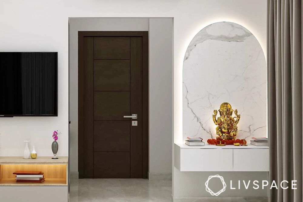 wall-mounted-marble-pooja-room-design