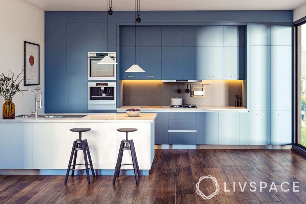 35+ Modular Kitchen Colour Combinations for Every Size by Livspace