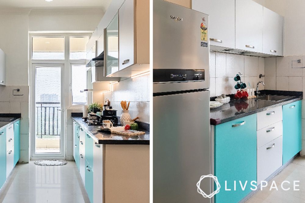 35+ Modular Kitchen Colour Combinations for Every Size by Livspace