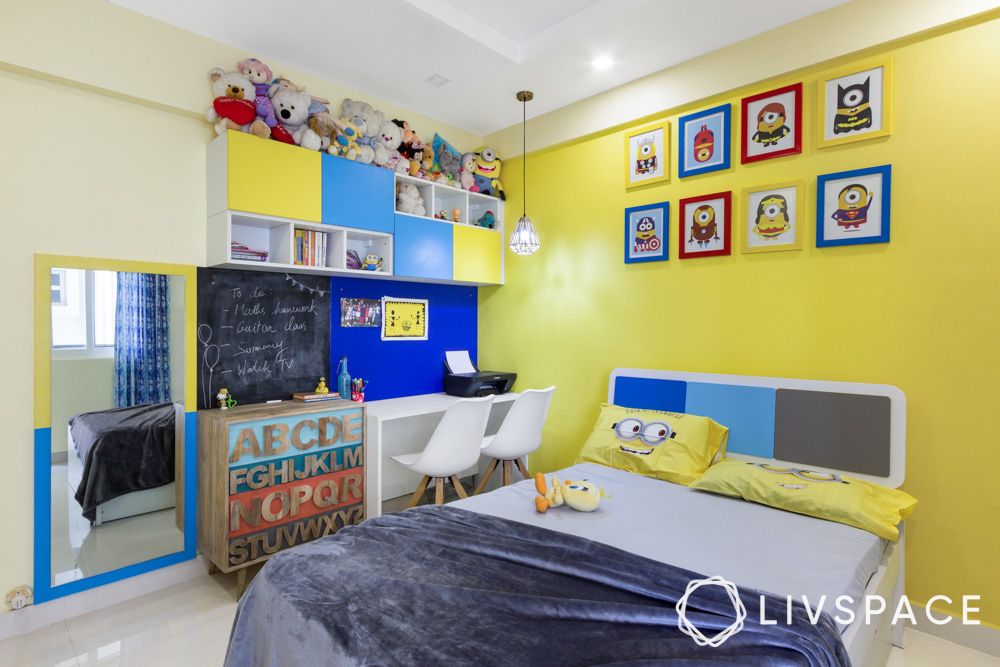 yellow-and-blue-kids-bedroom-design