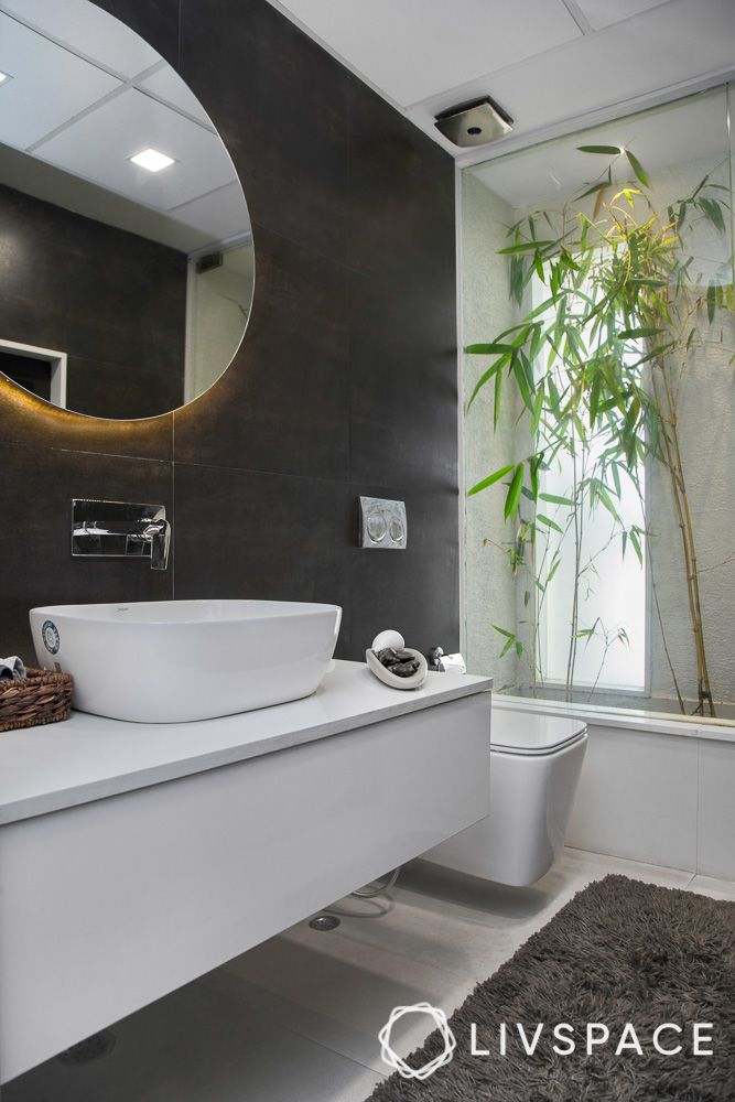 New-house-design-powder-room-black-tiles