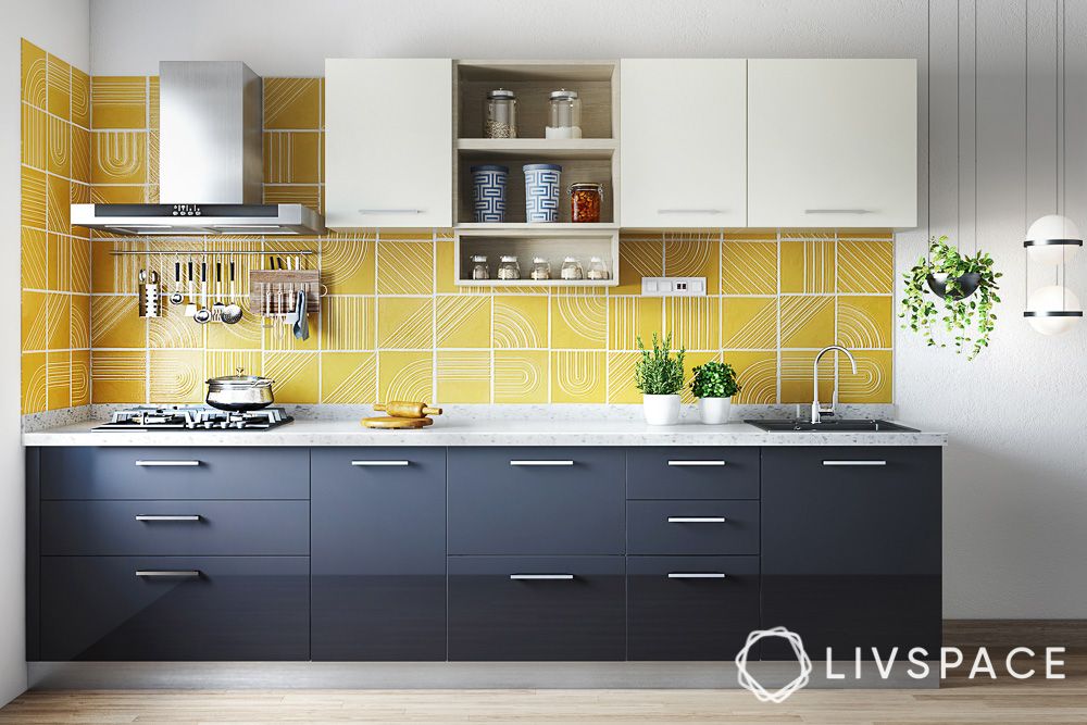 best-colours-for-small-kitchens-blue-yellow-white