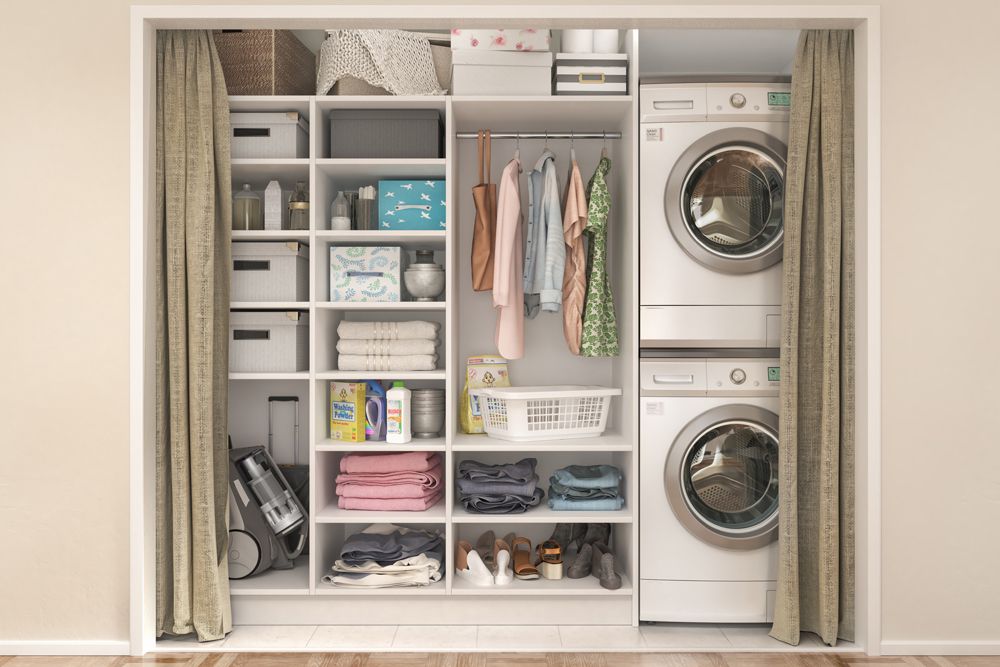 laundry-room-design-behind-curtains