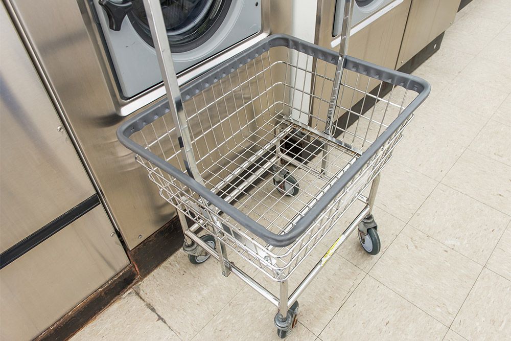 wash-area-design-ideas-with-laundry-cart