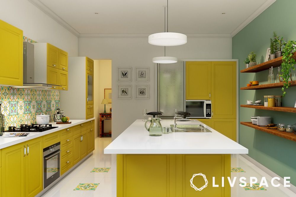 island-kitchen-designs-in-yellow