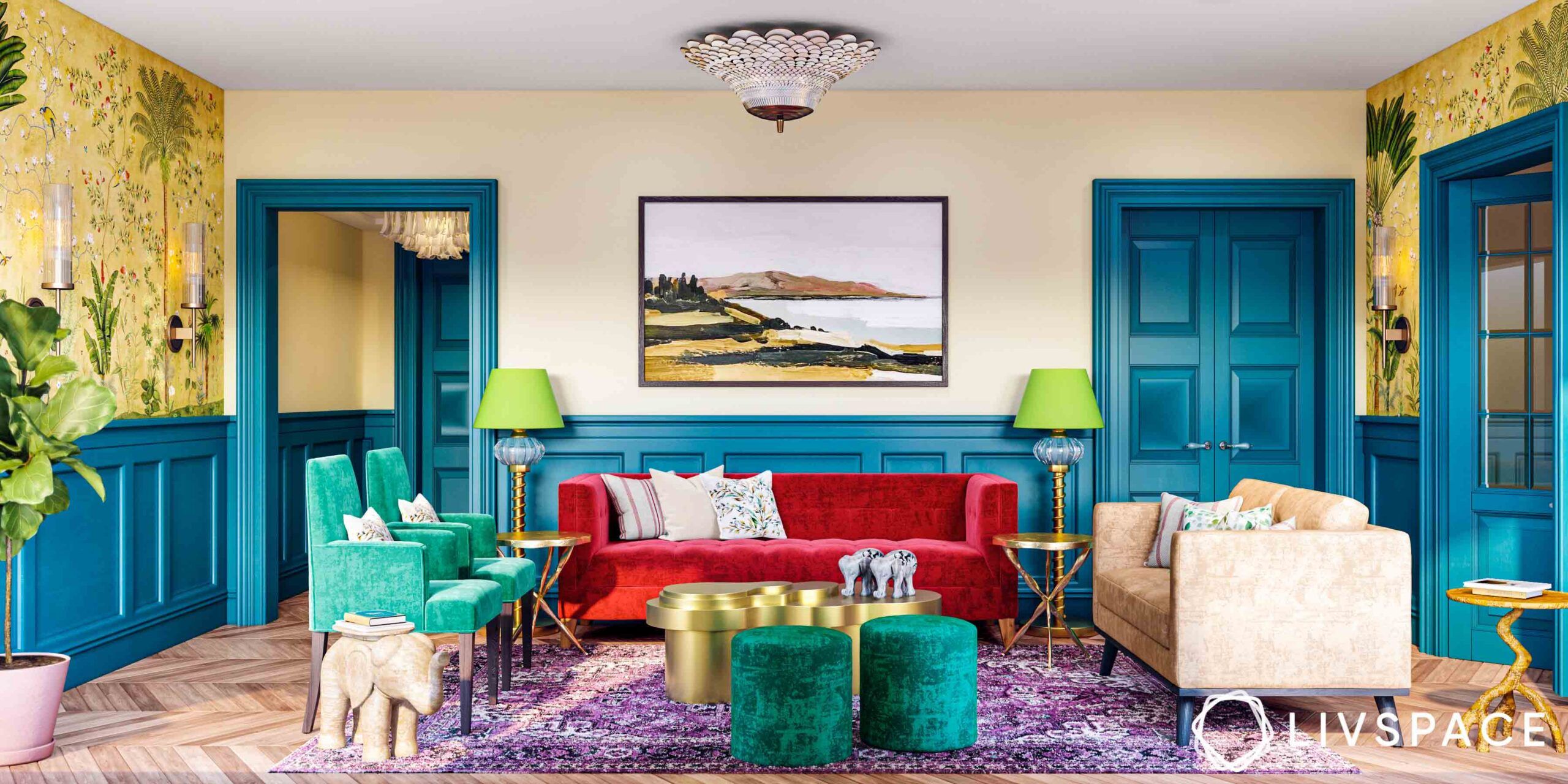 maximalist-home-decor-ideas-for-living-room