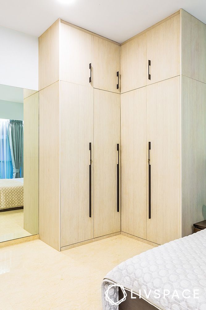 L-shaped-corner-wooden-wardrobe 